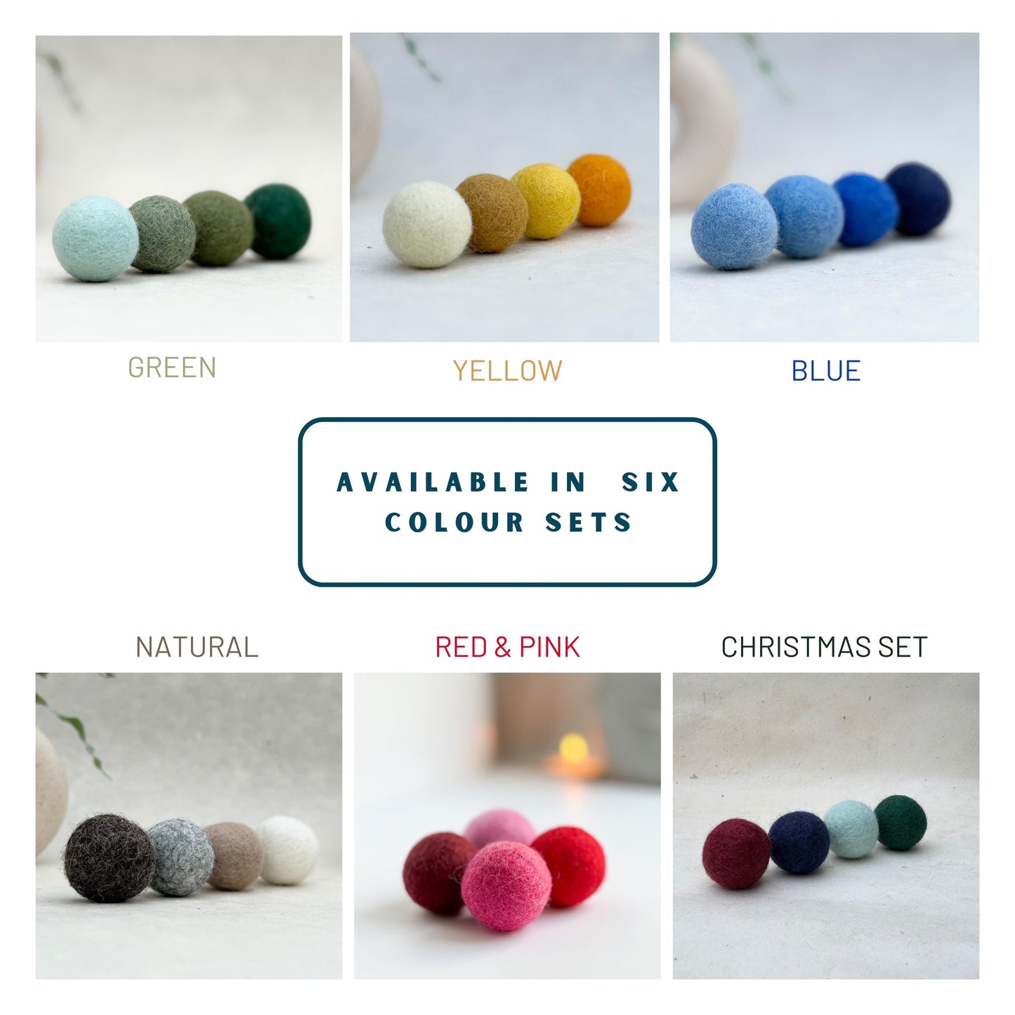 Catnip-Infused Felt Balls - Eco-Friendly Wool Cat Toy