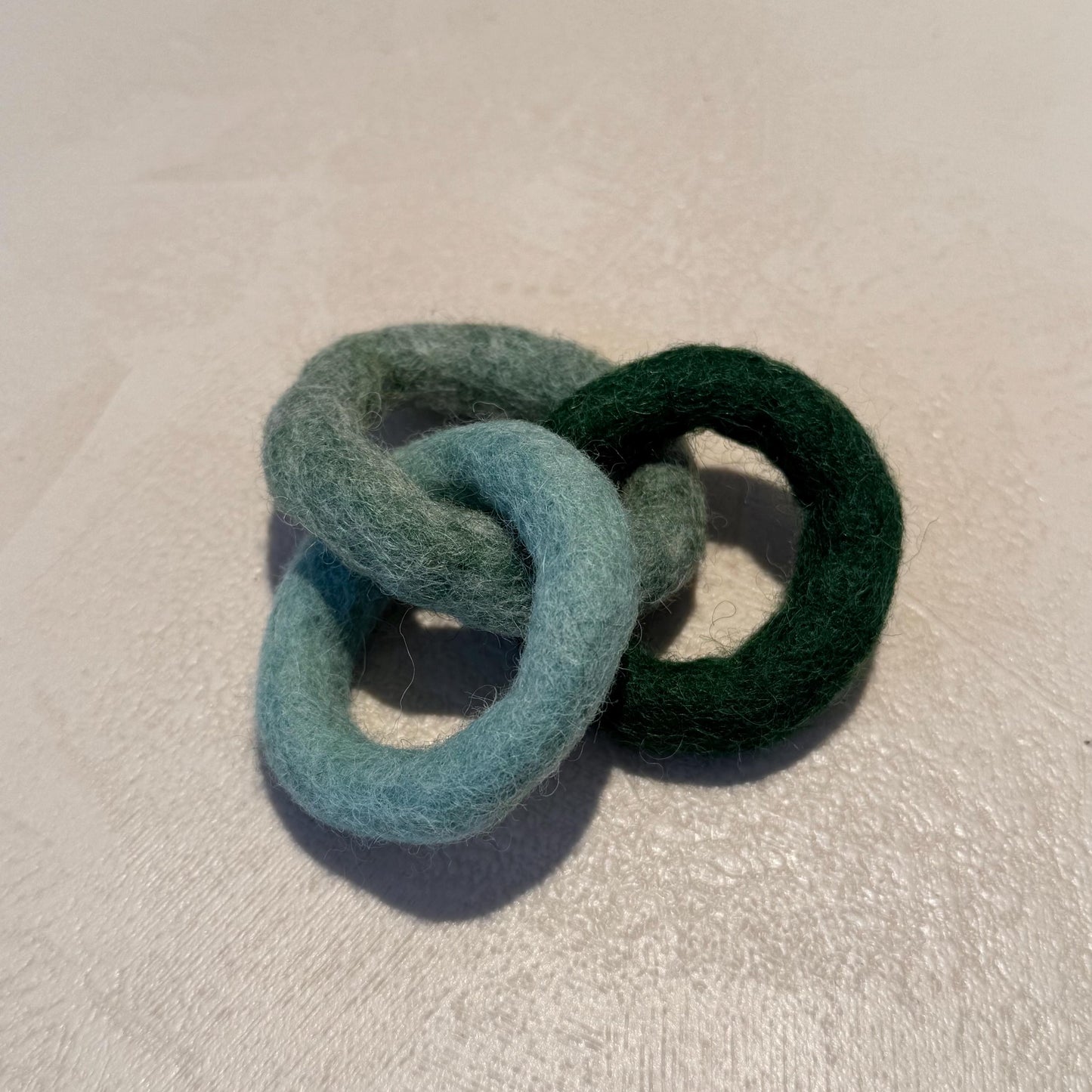 Wool Felt Rings Cat Toy