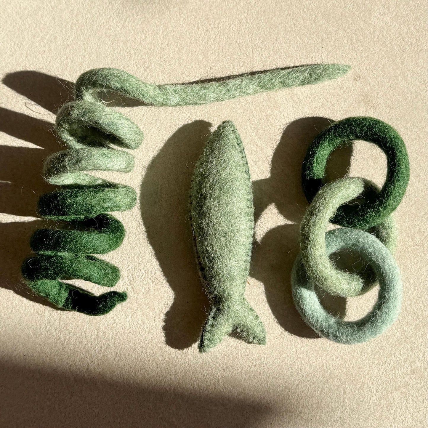 Felt Toy Gift Box – Green Collection