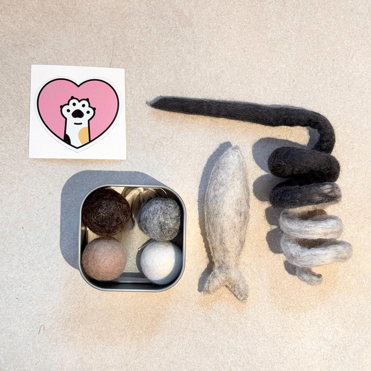 Felt Toy Gift Box – Neutral Collection