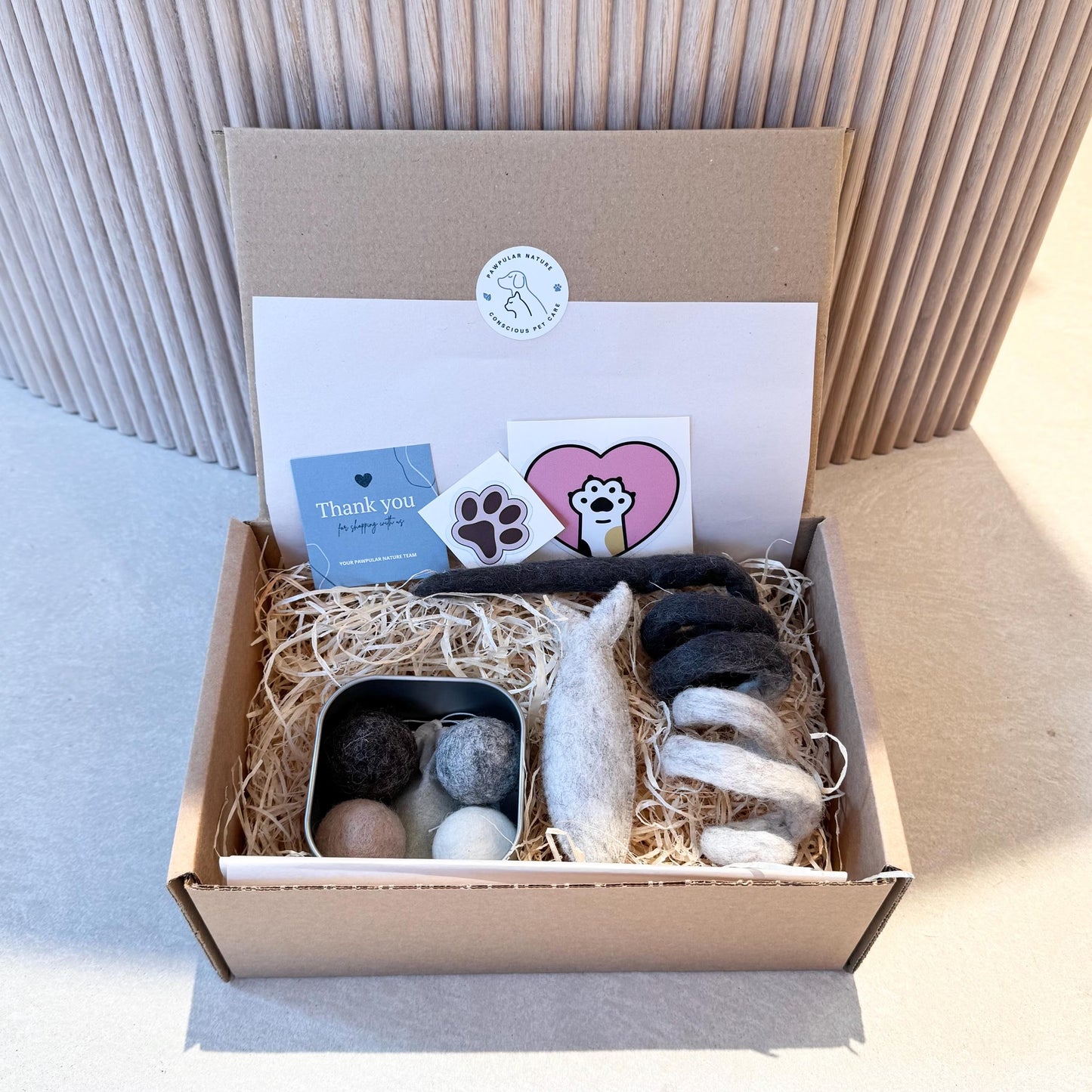 Felt Toy Gift Box – Neutral Collection